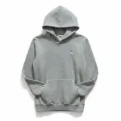FILA 帽T 灰色 刺繡LOGO 長袖 連帽 上衣 女 5TEW7013MY