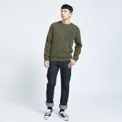 【EDWIN】男裝 503 重磅五袋直筒牛仔長褲(黑色)