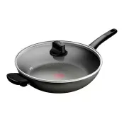 【Costco好市多】Tefal 法國特福 Ultimate系列 不沾炒鍋 32公分含玻璃上蓋 Tefal Ultimate Intense Wok 32 cm with Glass Lid