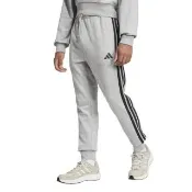 【adidas 愛迪達】M 3S FT TC PT 灰色 縮口 運動褲 休閒 長褲(JE6346)