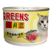 葛莉思貓罐-鮪魚雞肉+柴魚 165g克x1罐【萬家福】