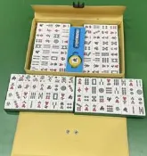 --------缺貨----------34 竹絲 台灣麻將 5成新