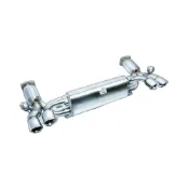 (店+)Fi EXHAUST 保時捷 Porsche 997.1 Turbo 05-09 中段 尾段 尾飾 當派 排氣管