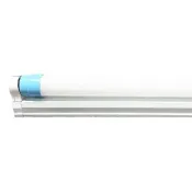 【Philips 飛利浦】4入 LED 2尺 T8 支架燈空台+飛利浦9.5W 白光黃光自然光 層板燈 支架燈 附串接線 全電壓