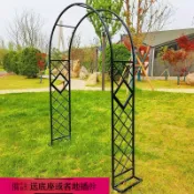 免運⭐統編💌 歐式爬藤花架 戶外拱門支架 網格藤架 花園月季支撐架 鐵藝植物架 新款庭院架 氣球佈置支架 園藝造景架