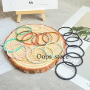 麻花髮圈六件入 超好綁髮圈 綁頭髮 綁馬尾 大地色系 髮束 綁頭髮 黑色髮圈 綁髮圈 綁頭髮髮圈 髮圈韓國