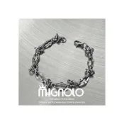 (店+)【MIGNOLO】荊棘結手鍊｜鈦鋼手鍊 手鍊 嘻哈手鍊 316L醫療鋼