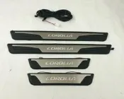 TH專賣® 20卡羅拉雷凌門檻條帶燈COROLLA原廠款LED迎賓踏板12代ALTIS腳踏B