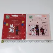 【麗莎和卡斯柏 20週年紀念系列 icash 合售】SANTE 紅色 粉紅色 愛金卡 Gaspard et Lisa 卡