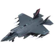 F-35A Lightning II 金屬壓鑄戰鬥機模型 1/72 比例軍用飛機玩具航空愛好者和生日禮物