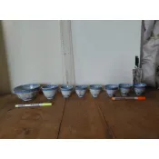 景德鎮米粒碗1個/柸7個