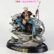 海賊王 GK雪豹羅 可發光 七武海黑珍珠羅大號手辦模型 擺件