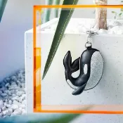 【 男友禮物 海洋吊飾】虎鯨 Mumu包袋掛飾|Artist系列 質感隨行