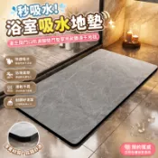 【秒吸水】浴室吸水地墊衛生間門口防滑腳墊門墊家用耐臟速干地毯
