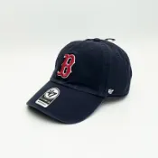 美國百分百【全新真品】47 BRAND MVP MLB 帽子 紅襪隊 棒球帽 老帽 配件 logo 深藍 BH83
