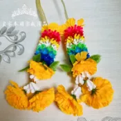 🇹🇭皇家佛具✨泰國花圈 花環 供奉花圈 泰國花  花串 七色花 四面佛花圈  四面佛還願花皇家泰國宗教用品