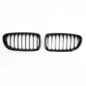 BMW F10 F18 520i 528i 535i 2010-2016專用水箱護罩（亮黑單線9線）-極限超快感