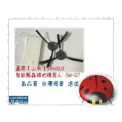 (店+)邊刷 濾網 適用【山水】SANSUI 智能瓢蟲掃地機器人 SW-Q7 無售機台，只有耗材