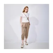 【Le Polka】綁帶休閒束口褲-3色-女