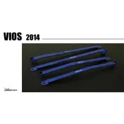 小亞車燈改裝＊全新 TOYOTA VIOS 2014-2017 HARDRACE 哈瑞斯 中下拉桿 拉桿