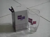 陶板屋＊紫立方冷水杯/玻璃杯
