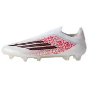 (店+)【adidas 愛迪達】JR4441 adidas F50 ELITE 舒適貼合 無鞋帶硬地 足球鞋 男女同款 雲白 愛迪達女鞋 運動鞋女 女鞋 愛迪達男鞋 男運動鞋 男鞋