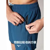 百家樂百貨市場 美津濃泳褲男款速幹沙灘褲透氣防尷尬大碼雙層男士快乾游泳褲