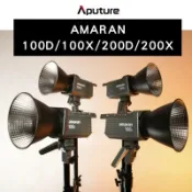 鋼普拉 eye攝影 【eYe攝影】現貨 Aputure 愛圖仕 AMARAN 100D 100X 200D 200X 持續燈 補光燈 LED 婚攝
