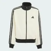 【adidas 愛迪達】外套 女 大童 運動立領外套 亞規 G WAF TRACK TOP 白黑 KU6507