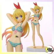 ￥儲藏室￥港版WavebeachQueens偽戀桐崎千棘水著泳裝萌戀愛系美少女PVC首辦公仔非壽屋15111