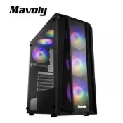【Mavoly 松聖】荔枝 RGB電腦機殼｜炫彩燈效｜高效散熱
