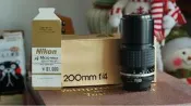 Nikon AIS 200mm f4經典鏡頭