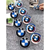 🔥台灣出貨🔥油箱貼 適用BMW寶馬車標機車改裝50周年紀念BMW圓標車貼裝潢前後標油箱貼紙