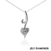 JELY 不變的愛0.30克拉美鑽墜鍊