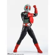 【預購2027年01月】[再販] BANDAI S.H.F 真骨彫製法 假面騎士新2號 (榮光的昭和騎士) 可動完成品