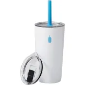 (店+)【Blue Bottle Coffee】藍瓶咖啡 日本境內版 隨行吸管杯 16OZ 保冷保溫 隨手杯 美國精品咖啡