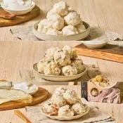 【旭仔の丸】旭仔極鮮丸子禮盒組_大(花枝丸500g+干貝丸500g+魚翅丸500g;含運;CAT)