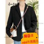 台南現貨 隔日達 longcamp龍驤Mini包 牛皮肩带斜挎 龍驤迷你餃子包 改造DIY包带配件 可調節 免打孔