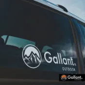【彈藥庫】Gallant Outdoor®️ Sticker 防水車貼（15/23.5/35cm） #glntca005