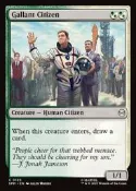 【CMG】[2509 SPM  129] 英文 閃卡 Gallant Citizen 