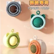【寵愛毛宅】貓咪旋轉舔舔樂 貓咪玩具 可翻轉貓薄荷 貓咪玩具 貓咪零食 貓咪舔舔樂 逗貓玩具 薄荷球 貓咪自嗨解悶神器