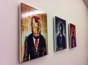 C - R - A - Z - Y - T - O - W - N　復仇者聯盟掛畫 英雄系列 漫威 電影 POP ART