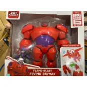正版大英雄天團 Bandai Baymax 杯麵火焰飛行盒損