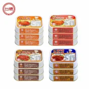 KSL Shop 【KSL】台糖 紅燒鰻罐頭 紅燒鰻/香辣紅燒鰻/豆豉紅燒鰻/日式蒲燒鰻 100gx3罐/組 配粥料理 台灣原產