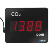 (店+)二氧化碳偵測器 CO2偵測器 空氣品質監測 二氧化碳檢測儀 二氧化碳濃度計 CO2監測 溫室氣體檢測 085-LEDC7