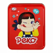 不二家Peko表情牛奶糖罐/ OK eslite誠品