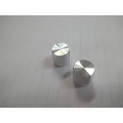 小白的生活工場*銀/黑 旋鈕直徑15MM/安裝孔6MM適合 圓柄.花柄電位器