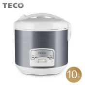 【東元 TECO】10人份電子鍋 XYFYC102 超大容量 家用餐廳用 電鍋 飯鍋 1.5mm厚釜內鍋 煮飯不沾黏