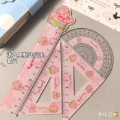 🐑限時特惠🐑超萌派大星可愛粉紅套尺海綿寶寶周邊卡通兒童學習用品創意禮物