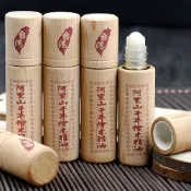 (店+)【晨豐商行】台灣檜木精油 台灣阿里山千年檜木精油滾珠瓶系列10cc 芬多精香氣/檜木天然樹紋阿里山千年檜木精油滾珠瓶